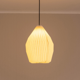 ValueLights Astrid Teardrop White Paper Easy Fit Shade - thumbnail 2