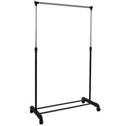 Home Vida Silver Single Garment Rack