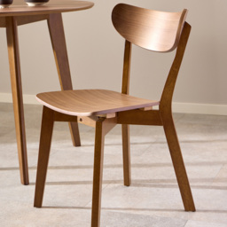 Furniture To Go Roxby Set of 2 Walnut Dining Chair