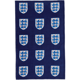 England Crests Throw Blue - thumbnail 1