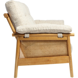 Desser Mindi 2 Seater Light Oak Natural Rattan Sutton Sofa - thumbnail 4