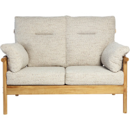 Desser Mindi 2 Seater Light Oak Natural Rattan Sutton Sofa - thumbnail 3