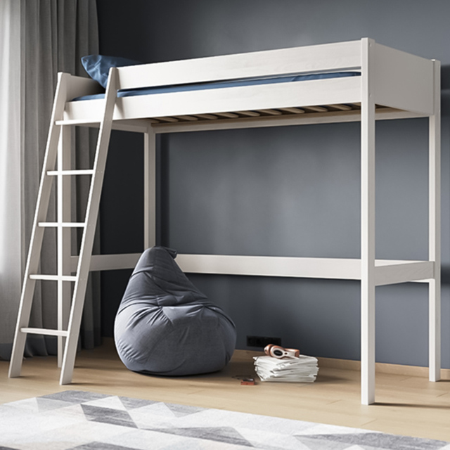 Noomi Tera White Single High Sleeper - image 1