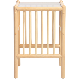 Desser Solo Natural Rattan Lamp Table - thumbnail 4