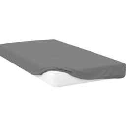 Opus Single Charcoal Polycotton Fitted Bed Sheet