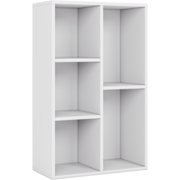 Vida Designs White 5 Shelf Cube Storage Unit - thumbnail 2