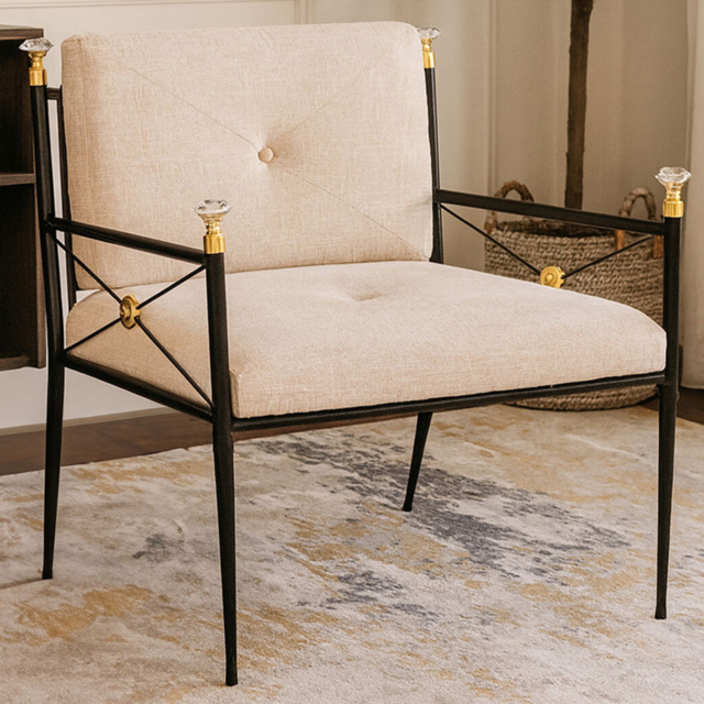 Premier Housewares Monroe Lounge Chair - image 1