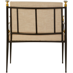 Premier Housewares Monroe Lounge Chair - thumbnail 4