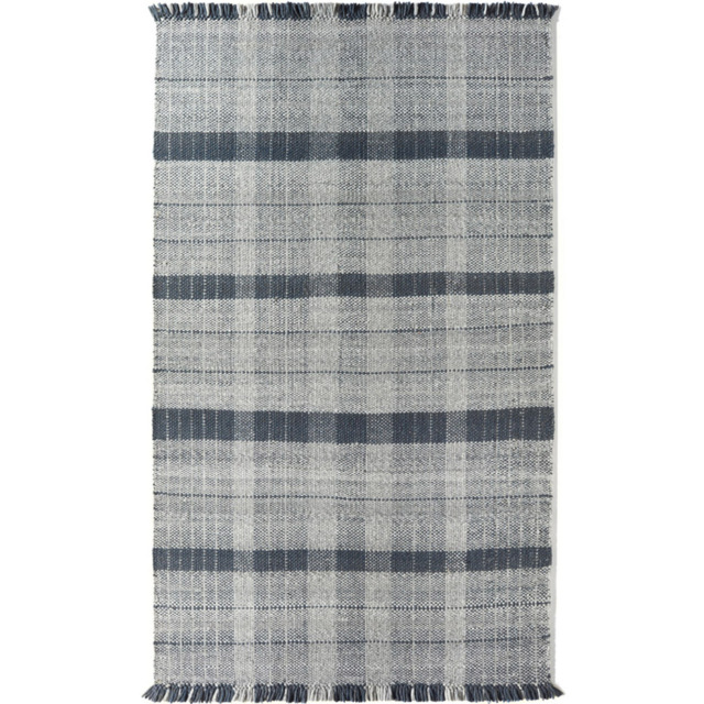 Origins Highland Check Navy Rug 160 x 230cm - image 1