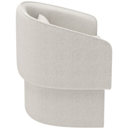 SOLACE+CO Lowen Cream Boucle Accent Chair - thumbnail 3