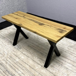 Kosy Koala Wooden Bench with Metal Legs