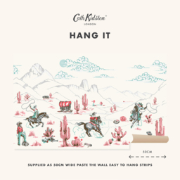 Cath Kidston Cowgirls Pink Mural - thumbnail 3