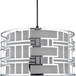 Milana Geometric Silver Pendant Shade