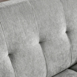Julian Bowen Monza 2 Seater Dove Fabric Sofa - thumbnail 4