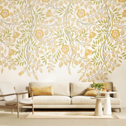 Origin Murals Cascading Rosehip Multicolour Wall Mural - thumbnail 1