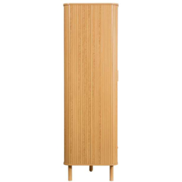 Birlea Axel 2 Door Single Drawer Fluted Wardrobe - thumbnail 4
