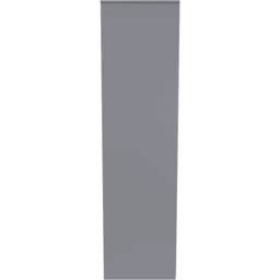 Crowndale Diego 5 Shelf Dusk Grey Tall Open Wardrobe with Hanging Compartment Ready Assembled - thumbnail 2