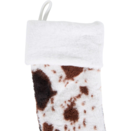 Jingle Bell Boogie Christmas Cow Print Stocking - thumbnail 3