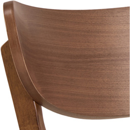 Florence Roxby Walnut 4 Seater 105cm Round Dining Set - thumbnail 4
