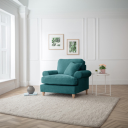 The Victoria Emerald Armchair - thumbnail 4