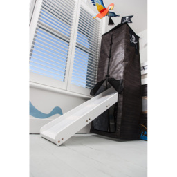 Noa and Nani Moro White Pirate Mid Sleeper Cabin Bed with Slide - thumbnail 3