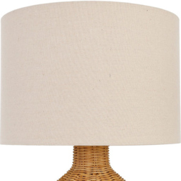 Corsica Rattan Brown Table Lamp - thumbnail 4