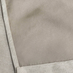 Alan Symonds Chenille Blackout Ring Top Eyelet Curtains Cream 168 x 229cm - thumbnail 4