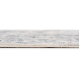 Kukoon Oscar Claudia Flat Vintage Blue Floral Medallion Rug 80 x 300cm - thumbnail 3