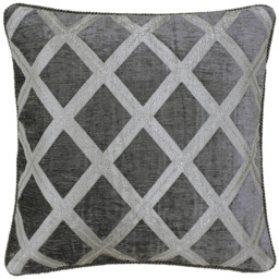Paoletti Hermes Graphite Chenille Cushion