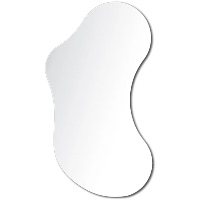 HGD Lesina Wall-Mounted Frameless Pond Mirror 120 x 70cm - image 1
