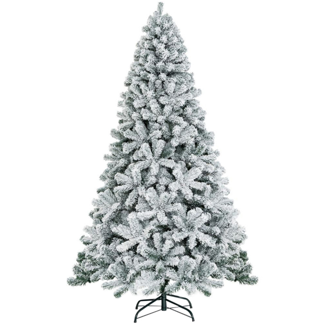 StarBright Snow Flocked Artificial Christmas Tree 7.5ft - image 1
