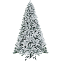 StarBright Snow Flocked Artificial Christmas Tree 7.5ft - thumbnail 1