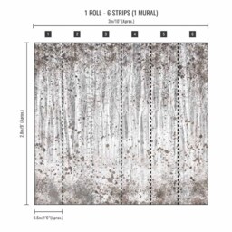 Superfresco Easy Painterly Woods Wall Mural - thumbnail 3