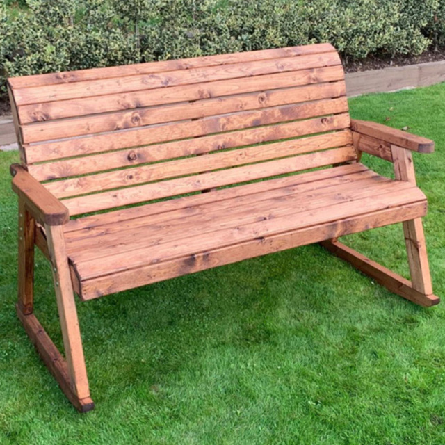 Charles Taylor 3 Seater Outdoor Rocker Bench - image 1