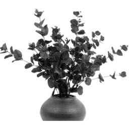 Eucalyptus Vase Arrangement Black - thumbnail 3
