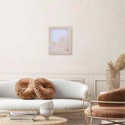 Gold Edge Velvet Photo Frame Neutral 14 x 11 inch - thumbnail 2