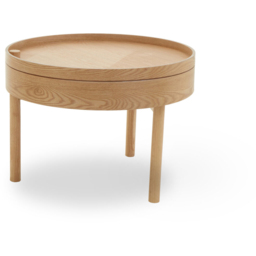 Premier Housewares Viborg Revolving Top Side Table - thumbnail 2
