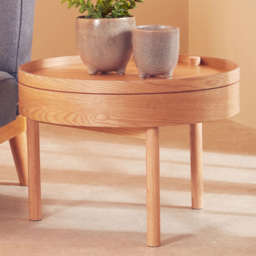 Premier Housewares Viborg Revolving Top Side Table
