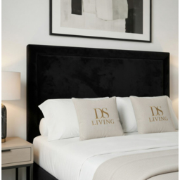 DS Living Velmont Black Single Plush Divan Bed - thumbnail 2