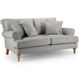 Eastwood Faro 2 Seater Small Linen Sofa - thumbnail 2
