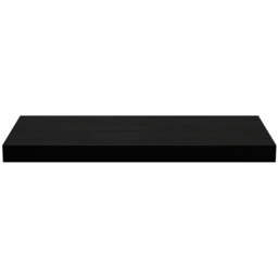 Homebase 60cm Black Ash Effect Floating Shelf 2 Pack - thumbnail 4