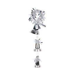 Angel Whispers Festive Hanging Bell Christmas Decoration - thumbnail 4