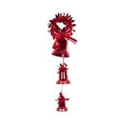 Angel Whispers Festive Hanging Bell Christmas Decoration - thumbnail 2