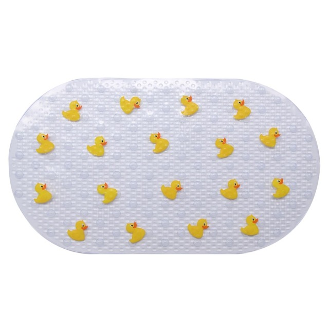Rubber Ducks PVC Bath Mat 60 x 39cm - image 1