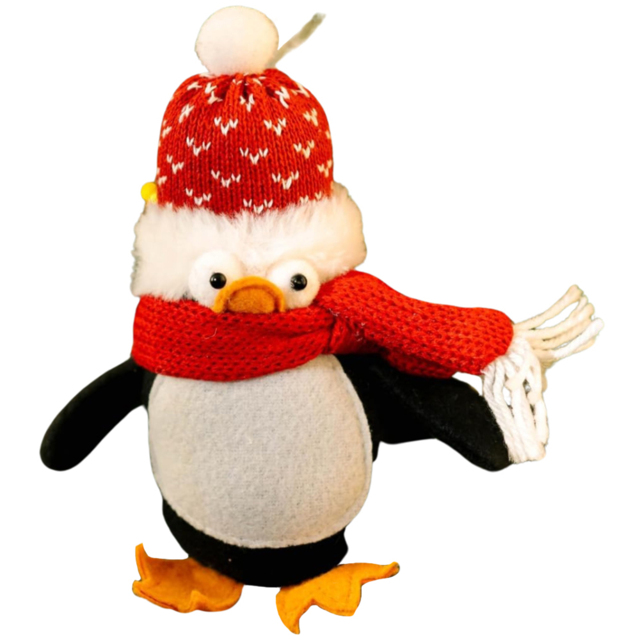 Marco Paul Red Puppa Hanging Christmas Decoration - image 1