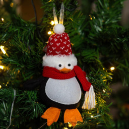 Marco Paul Red Puppa Hanging Christmas Decoration - thumbnail 2