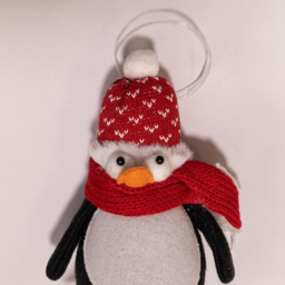 Marco Paul Red Puppa Hanging Christmas Decoration - thumbnail 3