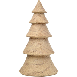 The Seasonal Gift Co. Wood Effect Christmas Tree 24cm