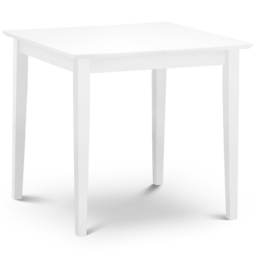 Julian Bowen Rufford 4 Seater Dining Set White - thumbnail 4