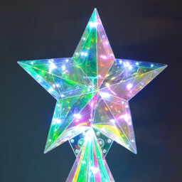 Iridescent LED Half Tree - thumbnail 3